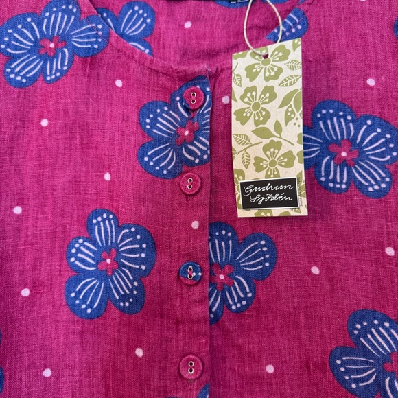 NWT Gudrun Sjödén “Loella” Tunic – 100% Linen, Size S - Picture 5 of 16